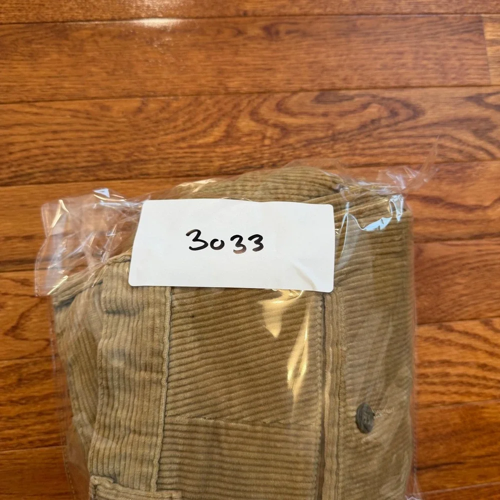 Vintage Polo Ralph Lauren Corduroy Pants Mens 36x30 Pleated USA Made Talon Zip